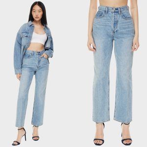 Aritzia Denim Forum The Joni High Rise Slouchy Loose 29L Jeans Women's Size 24